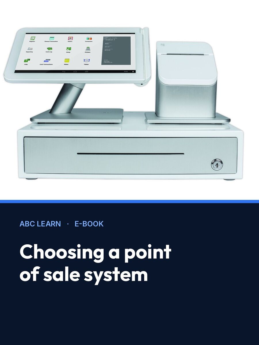 Cover of Choosing a point of sale system
