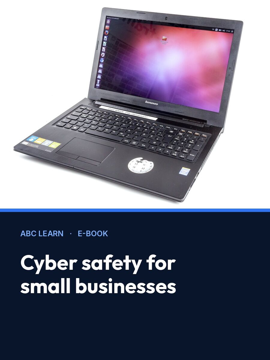Cover of Cyber safety for small businesses
